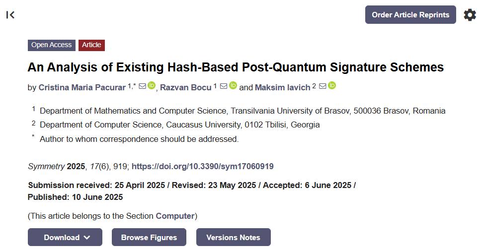 New Article Published!