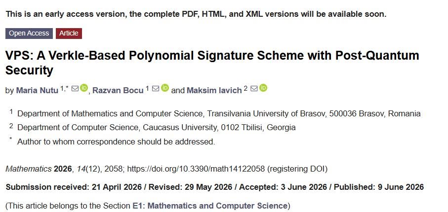 A new scientific paper has been published within the framework of our NATO SPS project